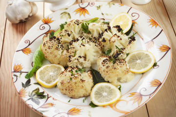 Grilled cauliflower