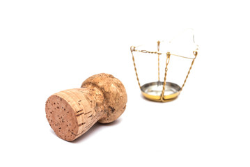 Korken vom Sekt und Champagner
