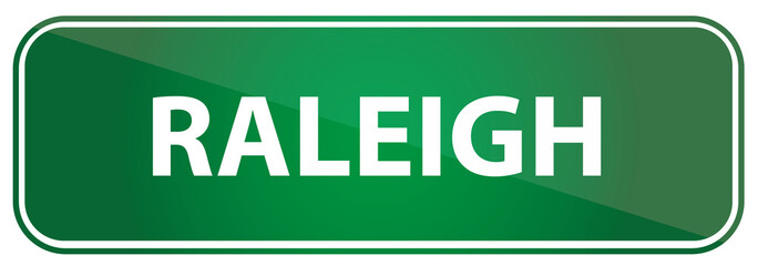 City of Raleigh Traffic Sign