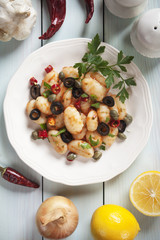 Gnocchi di patata, italian potato noodles