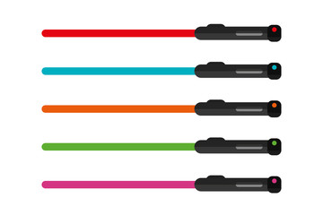 Einfache Laserschwerter