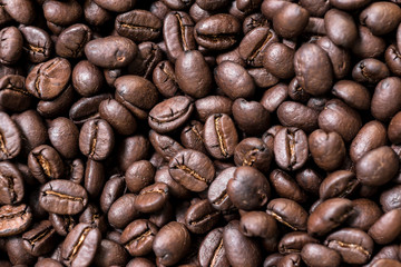 Coffee series : Coffee beans background