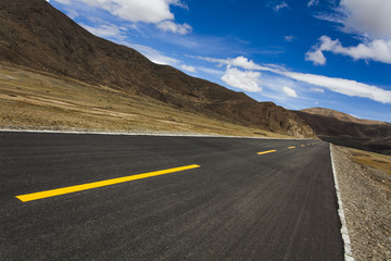 Road in Tibet, China