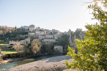 Village de Balazuc en Ardèche