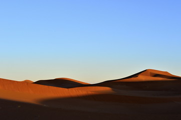Obraz na płótnie Canvas Sahara desert in Morocco