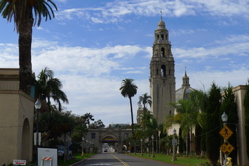 Fototapeta na wymiar California Tower at Balboa Park in San Diego