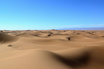 Obraz na płótnie Canvas Sahara desert in Morocco