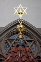 Star of David, symbol of Judaism.