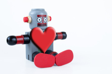 Robot with heart