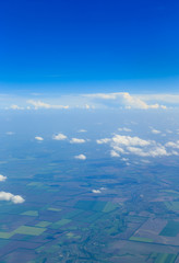 Fototapeta premium clouds in the blue sky