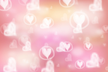 Blurred Bokeh Background with sparkles and glitter
