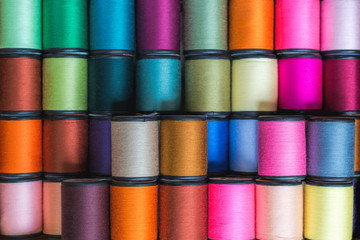 Colorful tread reels