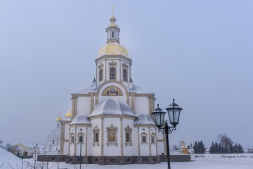 Obraz premium Annunciation Cathedral, Holy Trinity Seraphim-Diveevo nunnery. 