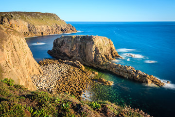 Felsenküste in Land's End - Cornwall, England