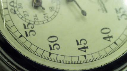 Vintage old stopwatch