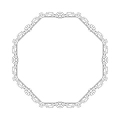 Ornate frame - Vintage illustration