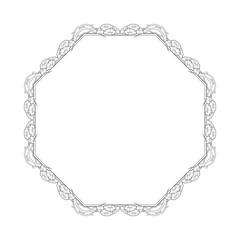 Ornate frame - Vintage illustration
