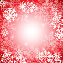 Christmas Background - Vector Illustration, Graphic Design Useful For Your Design