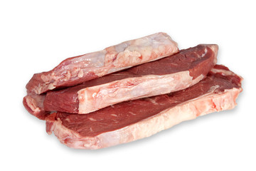 Rindersteaks mit Fettrand