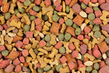 Dog Food Top View