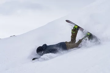 Gardinen Snowboarder © Nikokvfrmoto