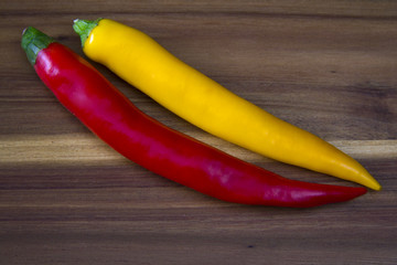 Chili gelb rot