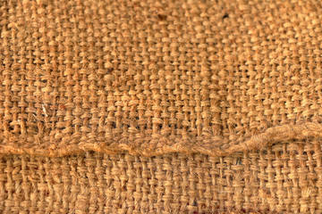 Sackcloth texture for background