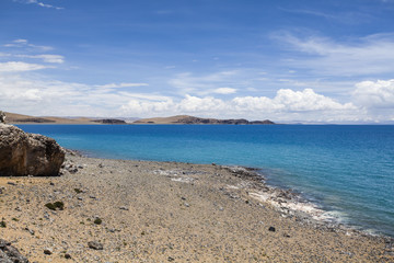 Namu Lake in Tibet, China