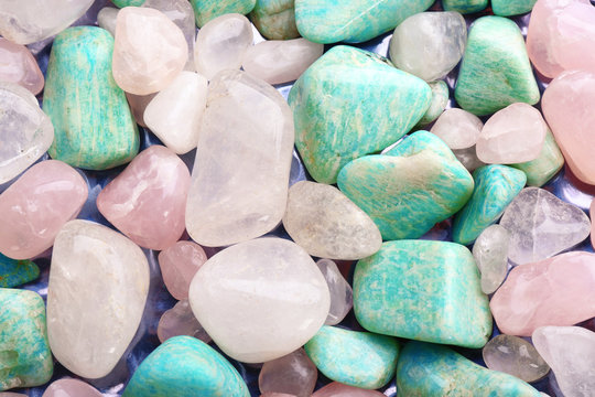 Mineral stones background