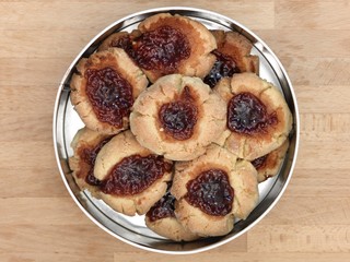 Jam Drop Biscuits