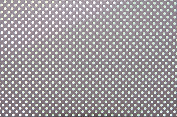 Steel mesh for use as background