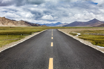 Road in Tibet, China