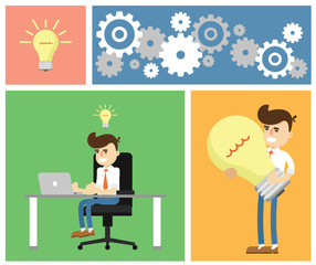 Start up business concept design