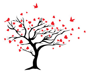 Obraz premium Valentine Tree