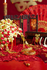 Traditional Chinese wedding elements