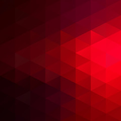 Obraz premium Red Grid Mosaic Background, Creative Design Templates