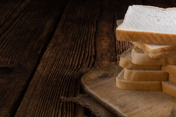 Fototapeta na wymiar Toast Bread (sliced)