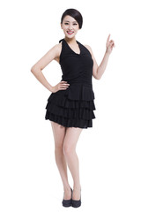 Cheerful young woman