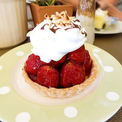 strawberry tart