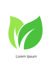 Green leaf vector for your logo design - 99395817