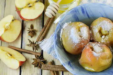 apples baked in the oven