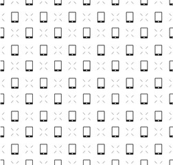 Seamless pattern with phone icon - 99396410