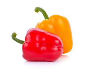  pepper on white background