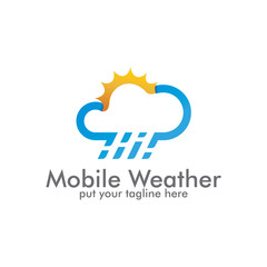 Weather Mobile app Logo Icon
