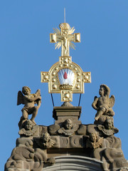 Weingarten - Basilika - Westfont - Giebel
