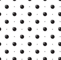 Seamless pattern with pomegranate - 99401456