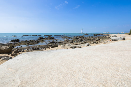 Seashore in Sanya, China