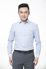 Portrait of young businessman