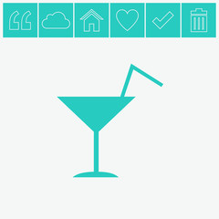Cocktail Icon.