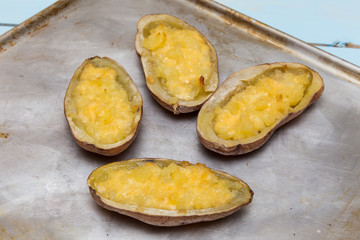 Twice baked potatoes